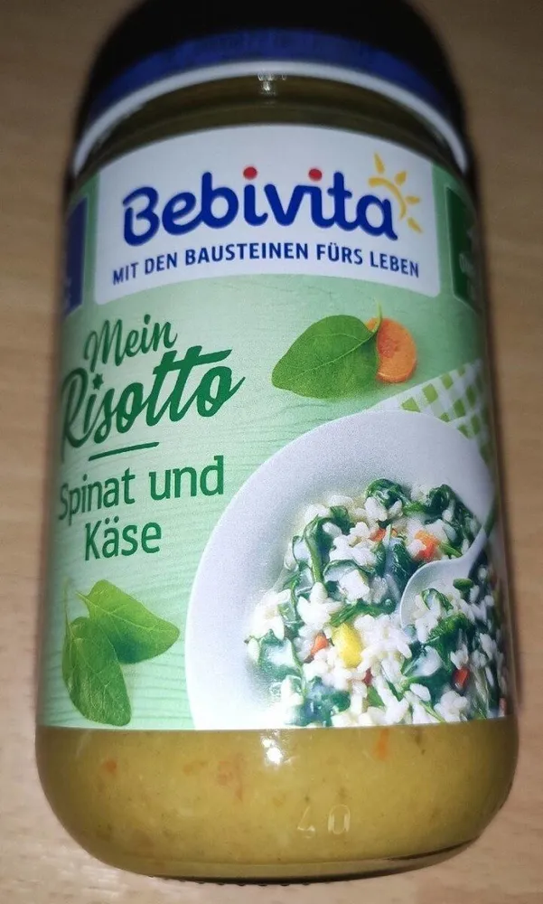 Mein Risotto Spinat und Käse