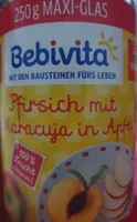 Pfirsich mit Maracuja in Apfel