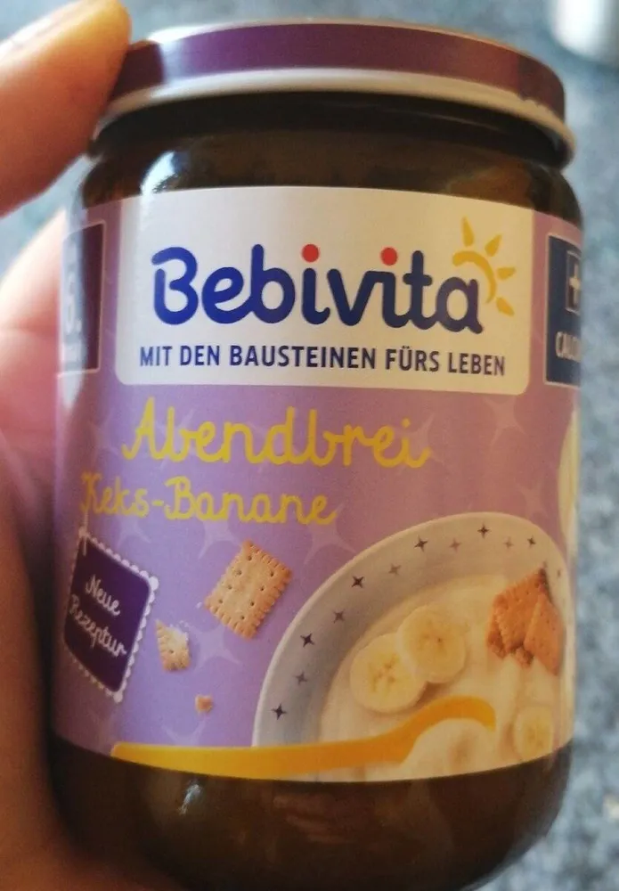 Abendbrei Keks-Banane