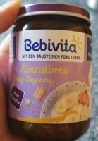 Abendbrei Keks-Banane