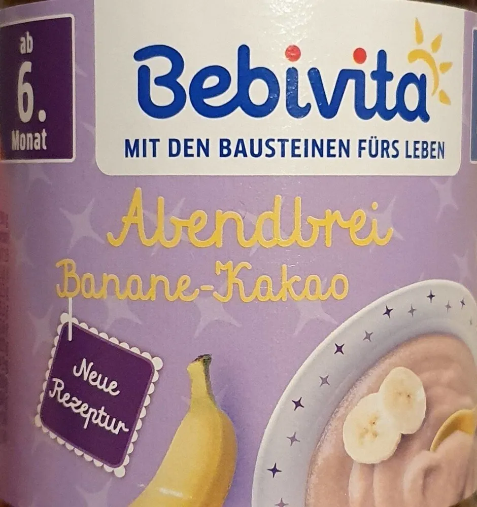 Abendbrei Banane-Kakao