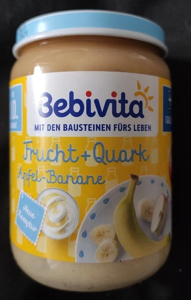Frucht+Quark Apfel-Banane