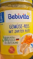 Gemüse-Reis mit Zarter Pute