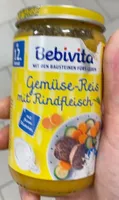 Gemüse-Reis mit Rind