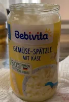 Gemüse Spätzle mit Käse
