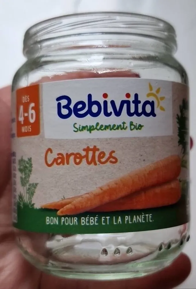 Bebivita purée bébé carotte
