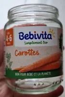 Bebivita purée bébé carotte