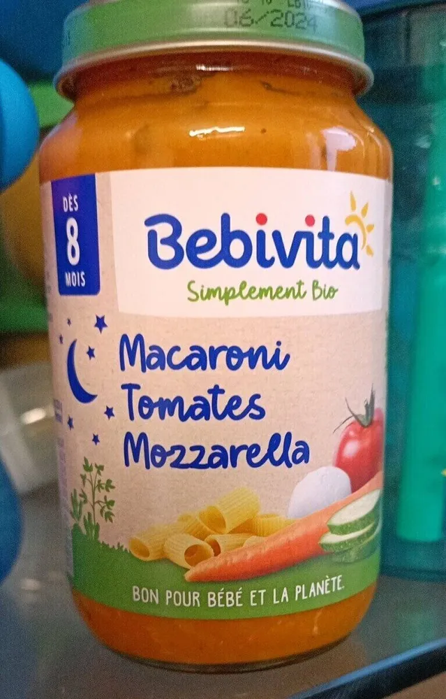 Macaroni tomates mozzarella