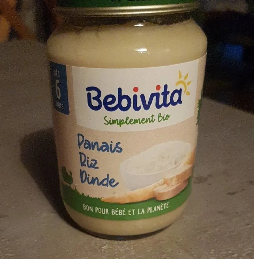 Panais riz dinde