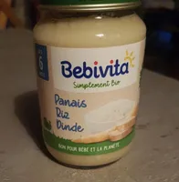Panais riz dinde