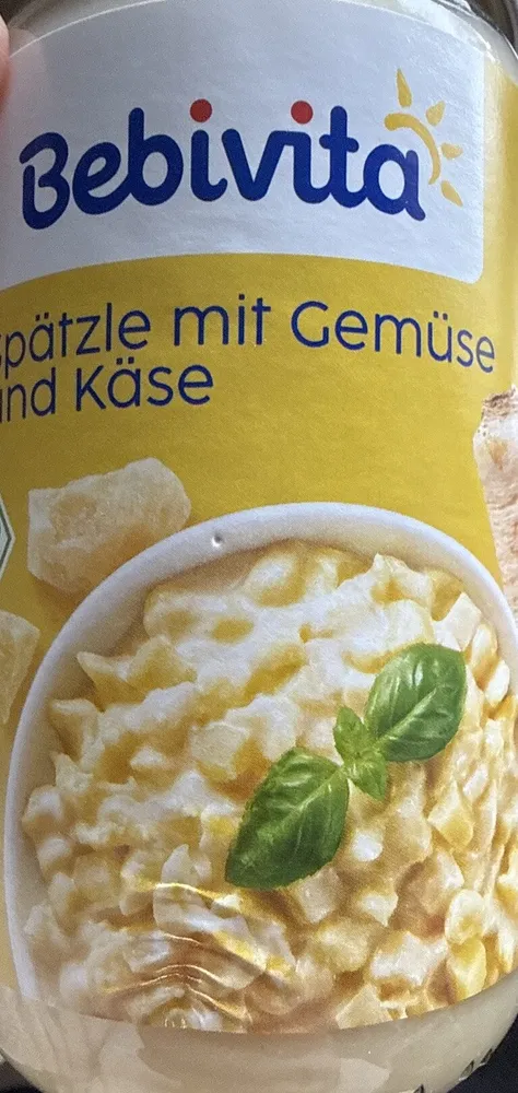Spätzle mit Gemüse und Käse