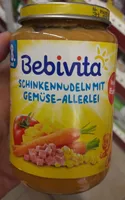 Schinkennudeln mit Gemüse