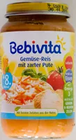 Gemüse-Reis mit zarter Pute