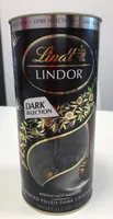 Assorted filled dark chocolates