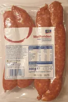 Mettenden über Buchenholz geräuchert