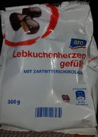 Lebkuchenherzen gefüllt