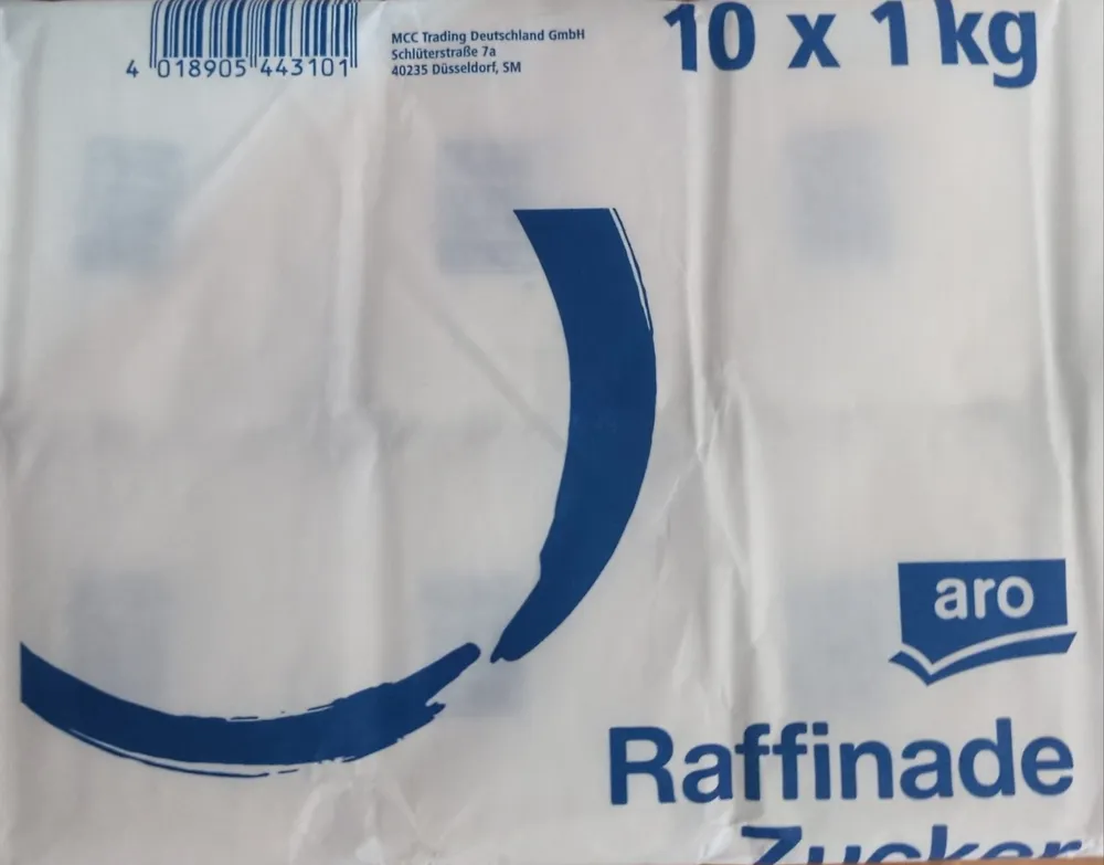 Raffinade Zucker
