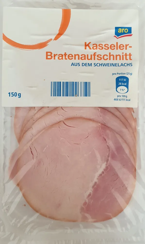 Kasseler Bratenaufschnitt aus dem Schweinelachs