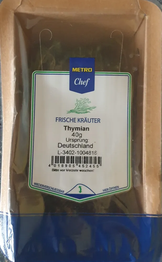 Frische Kräuter Thymian