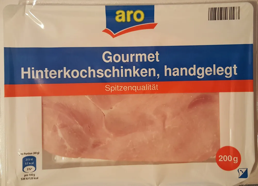 Gourmet Hinterkochschinken, handgelegt