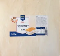 Käse-Mandarinen Blechkuchen