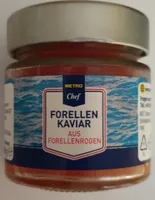 Forellenkaviar aus Forellenrogen