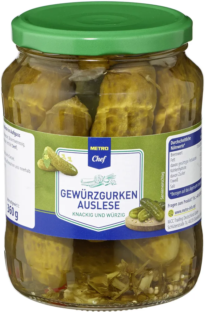 Gewürzgurken Auslese