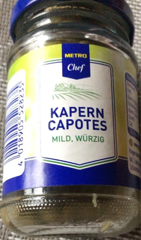 Kapern capotes mild würzig