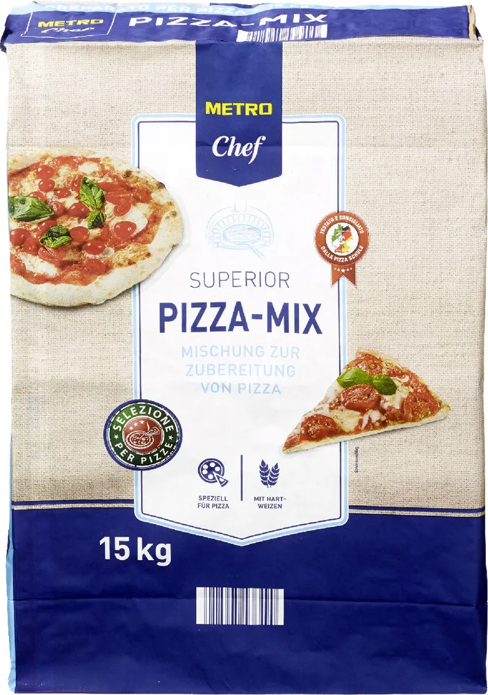 Superior Pizza-Mix Mischung zur Zubereitung von Pizza