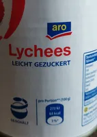 Lychees leicht gezuckert