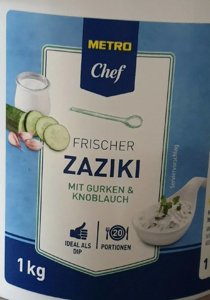 Frischer Zaziki