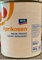 Aprikosen halbe Frucht