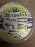 Apfelgriebenschmalz