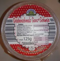 Griebenschmalz Gans+Schwein