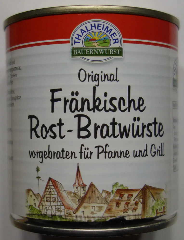 Fränkische Rost-Bratwürste