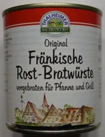 Fränkische Rost-Bratwürste