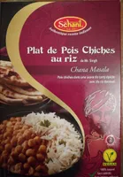 Plat de Pois Chiches au riz de Mr. Singh