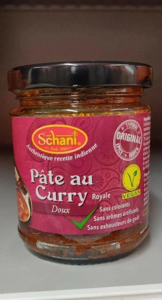Pâte au curry