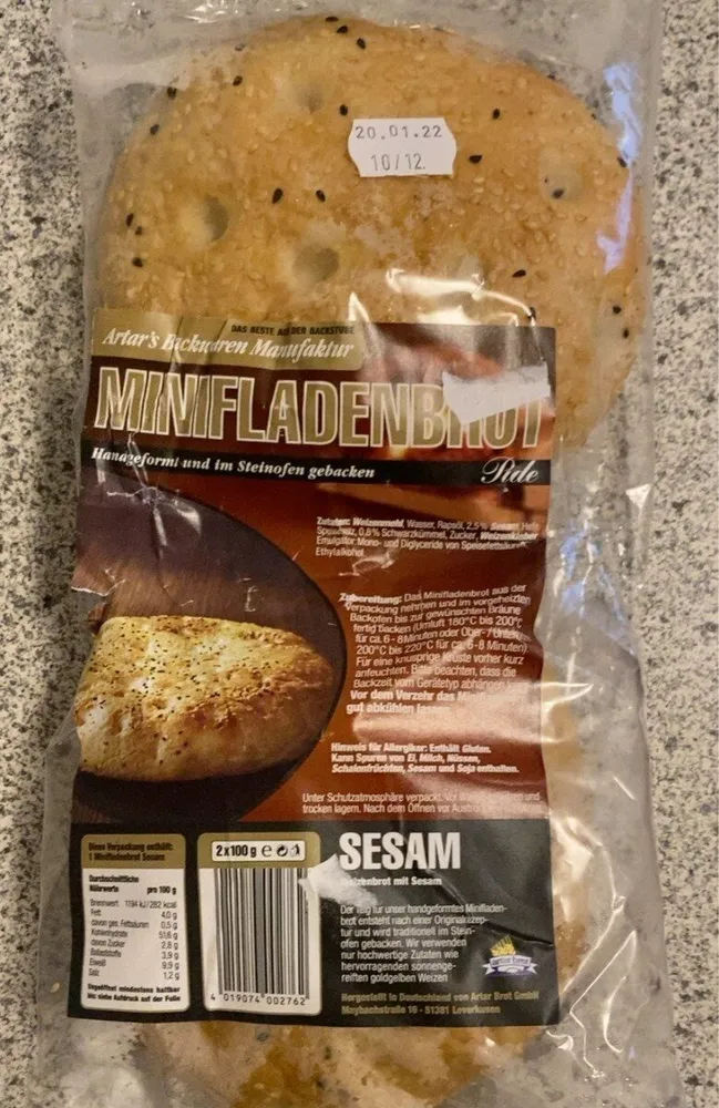 Minifladenbrot