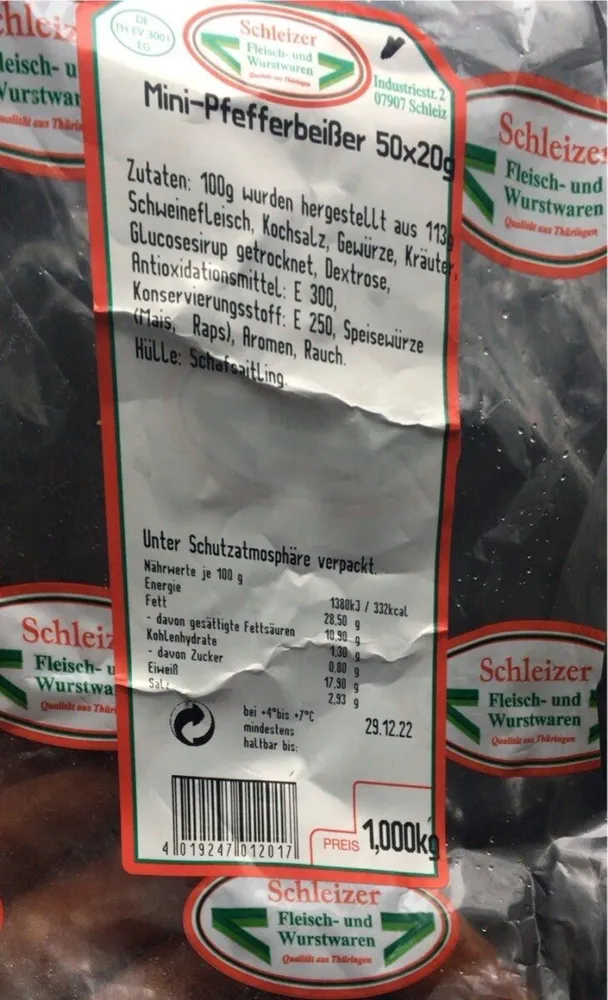 Mini-Pfefferbeißer 50x20 g