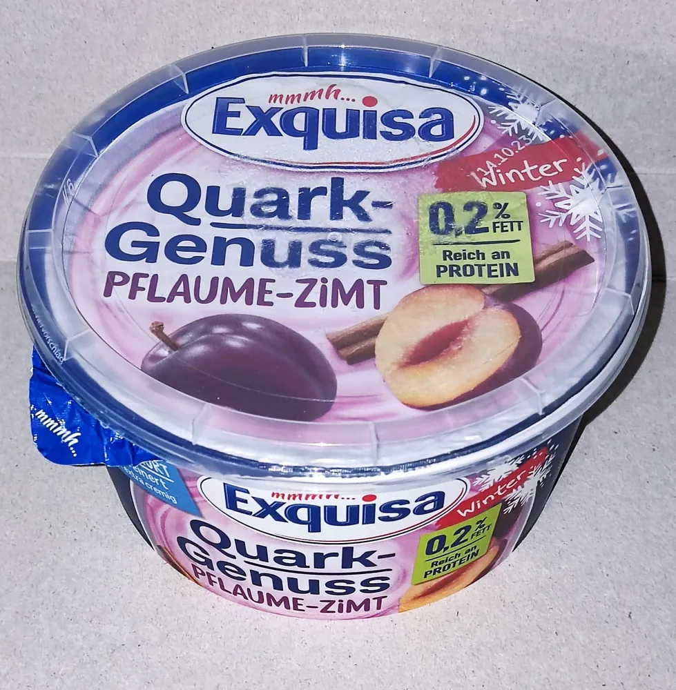 Quarkgenuss - Pflaume-Zimt