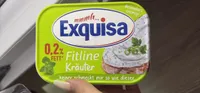 Exquisa Frischkäse Fitline 0,2% Kräuter