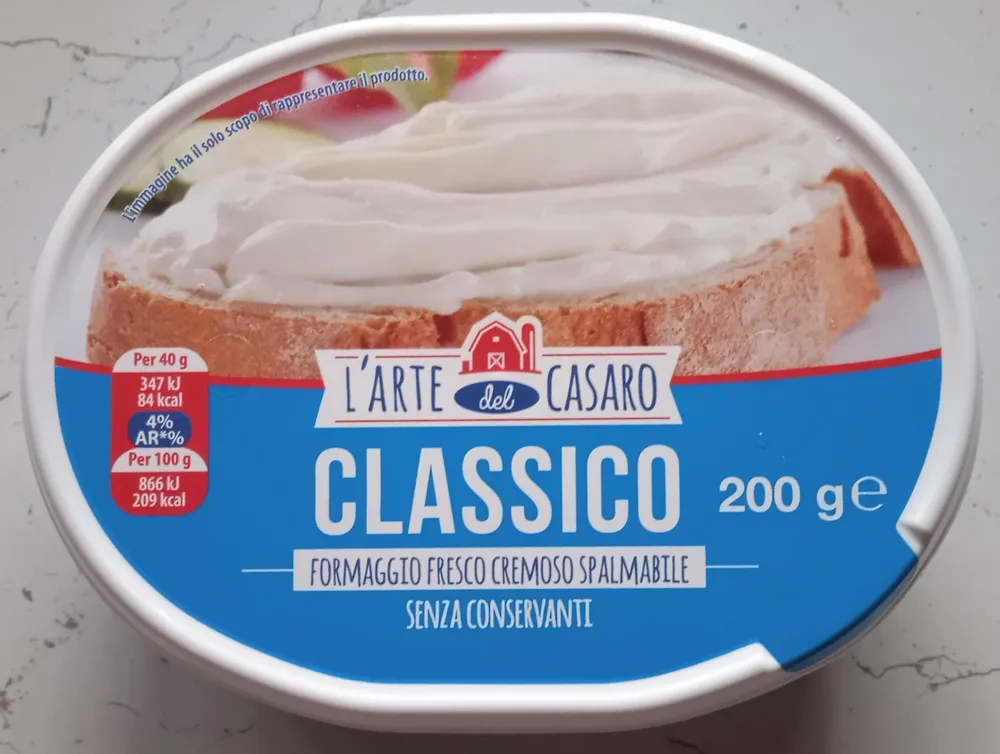 Formaggio fresco spalmabile