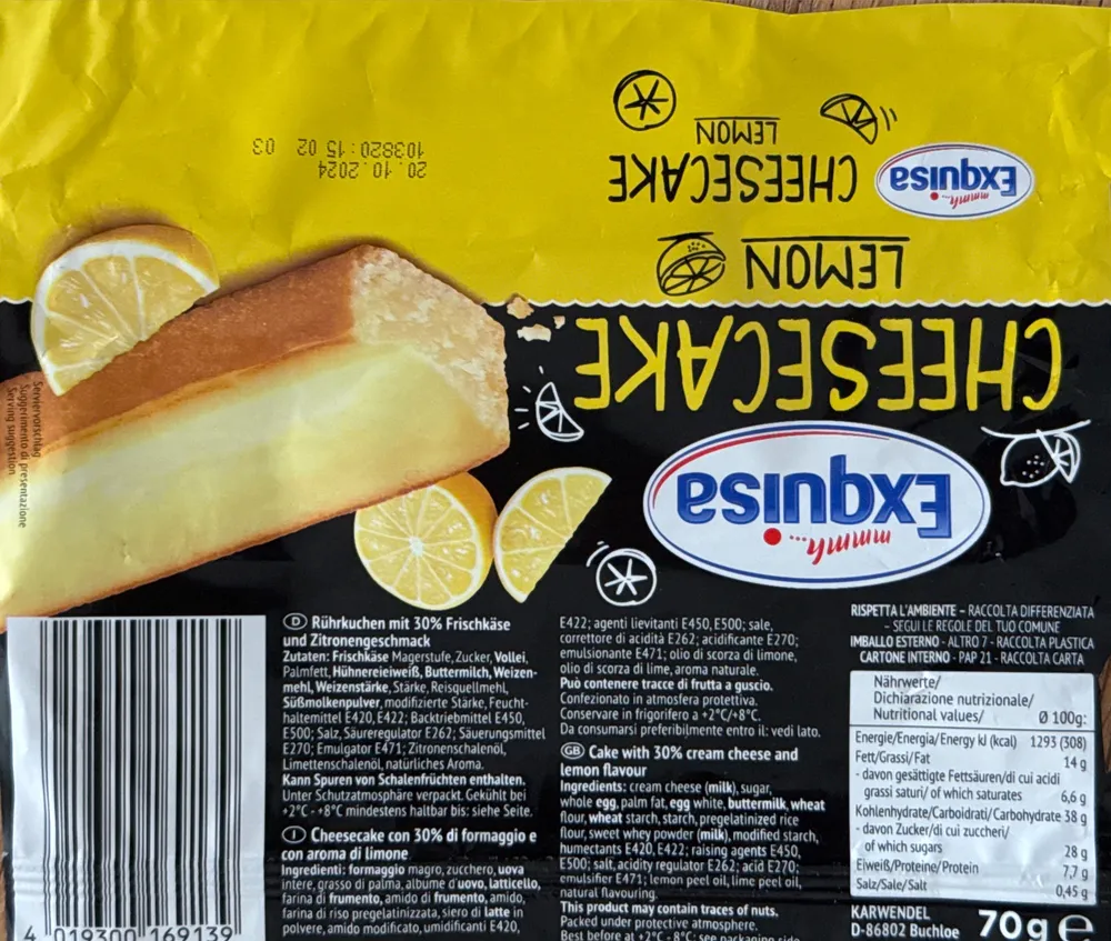 Cheesecake Lemon