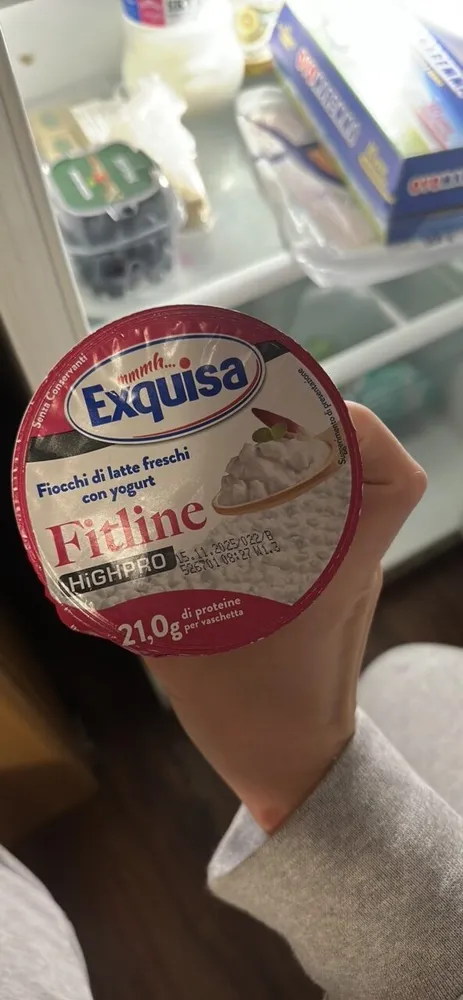 Fiocchi di latte freschi con yogurt Fitline HiGH PRO