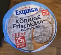 Körnige Frischkäsezubereitung