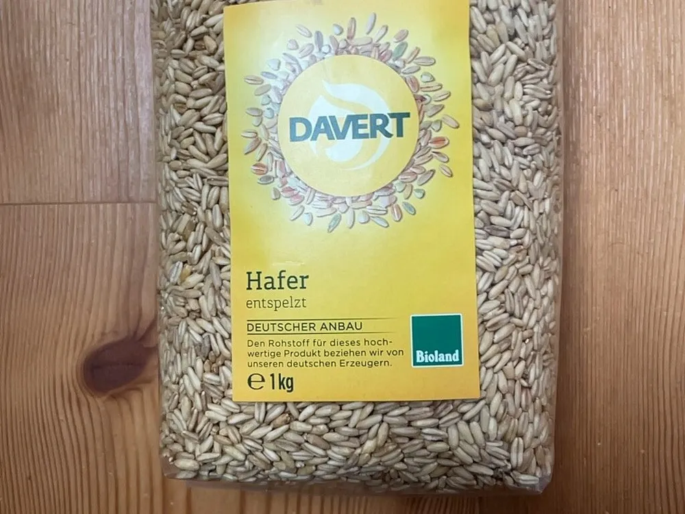 Hafer entspelzt
