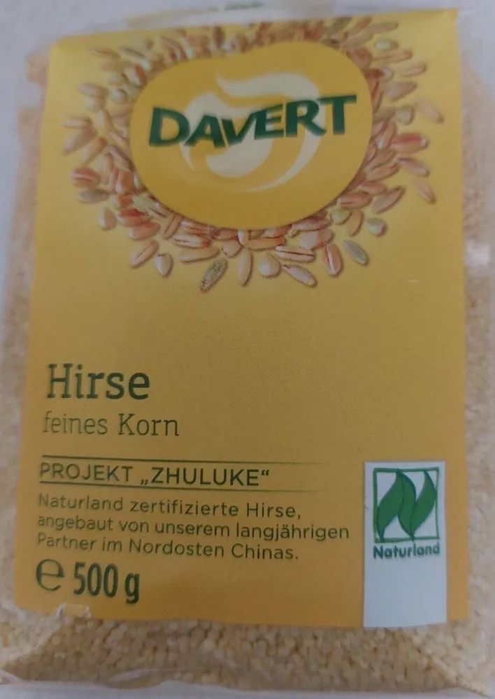 Hirse (feines Korn, Sorte Zhuluke)