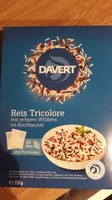 Davert Reis Tricolore mit Wildreis