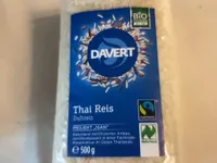 Davert Thai Reis Weiß, Geschält, 500 GR Packung - Fairtrade